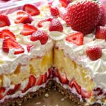 Strawberries & Cream Lush Dessert